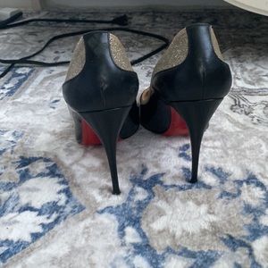 Christian Louboutin Black Patent Leather Heels